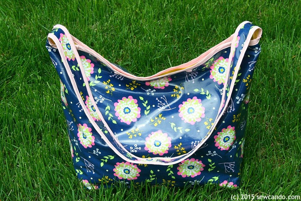 Sew Can Do Wonderfully Waterproof (Inside & Out) Tote Bag Tutorial